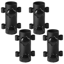  4 Pcs Ancre Extérieure Connecteurs De Poteaux Tente Porte-parapluie