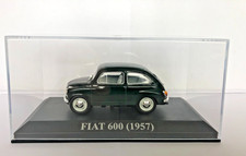 VOITURE FIAT 600 1957 VERT FONCE 1/43 IXO ALTAYA NOS CHERES VOITURES D'ANTAN