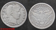 USA ! Quarter dollar BARBER
