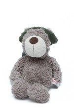 Peluche doudou ours gris nici - doudou,