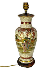 SATSUMA JAPON PIED DE LAMPE EN
