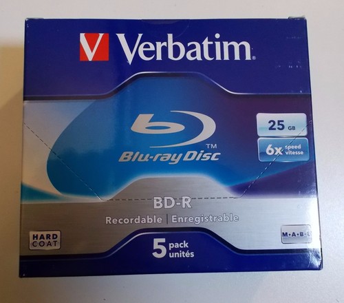 Pack dvd verbatim blue - bd-r,