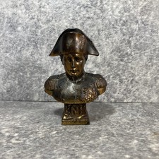 Petit buste bronze - , doré