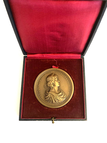 Medaille louis xiv - xiv, 1656