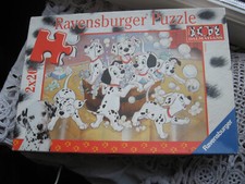 Puzzle DISNEY 2X 20 PIECES  : Les 101 Dalmatiens - RAVENSBURGER 1997