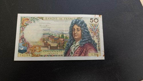 Billet francs racine - francs,