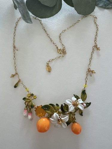 Les néréides enamel orange - les,