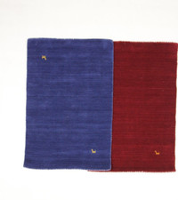 2 X Tapis Oriental Gabbeh Loom