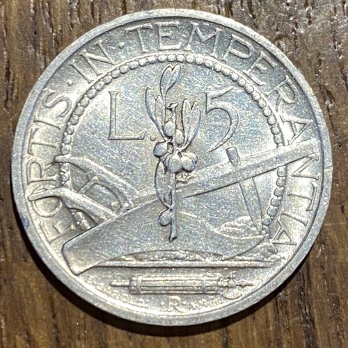 Piece lires 1937 en - 1937,
