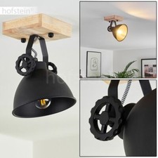 Plafonnier Retro Lampe à suspension noire Lustre Lampe de corridor Lampe murale