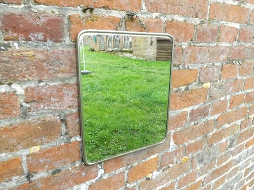 Miroir belle ancienne glace - -,