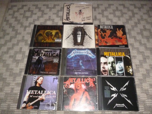 Lot metallica coffret - cd, metallica,