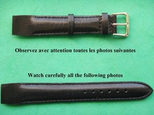 18 mm BRACELET OUVERT VEAU BOX