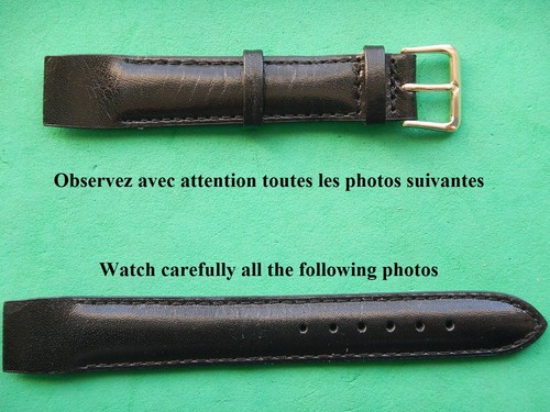 Bracelet ouvert veau - 18, box