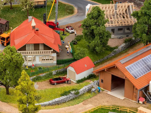 Faller ferme avec étable - faller,