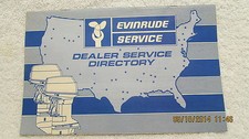 Vintage Evinrude Outboard Boat