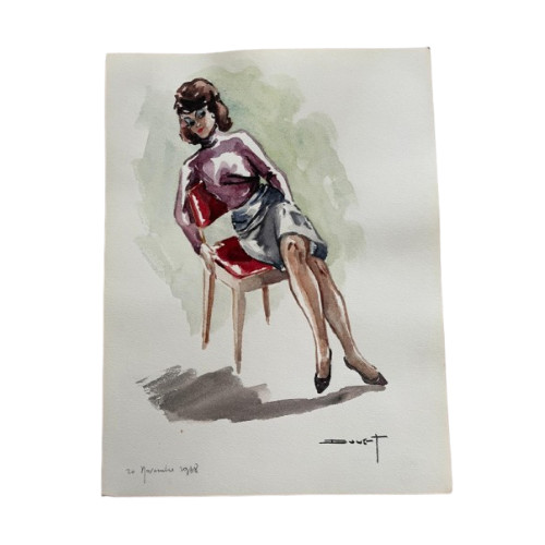 Dessin original pierre - dessin, douet
