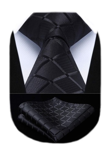 Cravate noire homme - homme, à