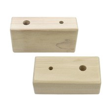 Prises d'escalade en bois