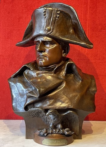 Grand buste bronze napoléon - bronze,