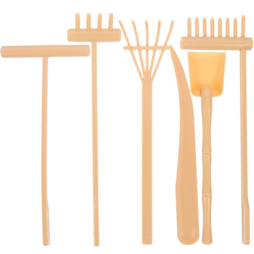 6pcs compact zen garden tools - compact,