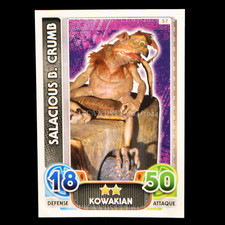 carte topps STAR WARS Force Attax Salacious B. Crumb : 57