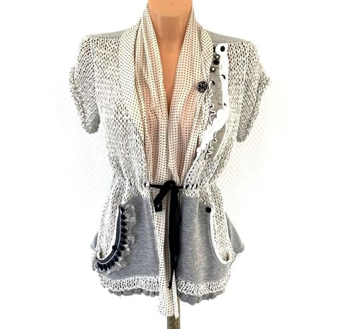Tricot chic magnifique veste - magnifique, veste/