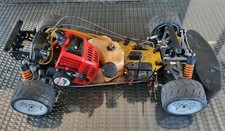 RARE VOITURE RADIOCOMMANDE DE PISTE 1/5 THERMIQUE 25CM3 ALPINE A 110 PORSCHE 911