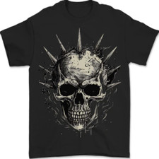T-Shirt Punk Rock Skull Pour