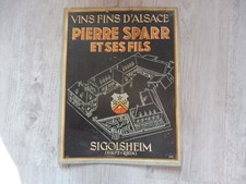 CARTON PUB VIN ALSACE PIERRE