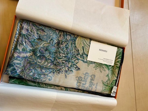 Hermes carre 140 cashmere silk - hermes,