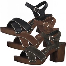 MARCO TOZZI Sandales À Talons En Cuir Pour Femmes 2-28359-28