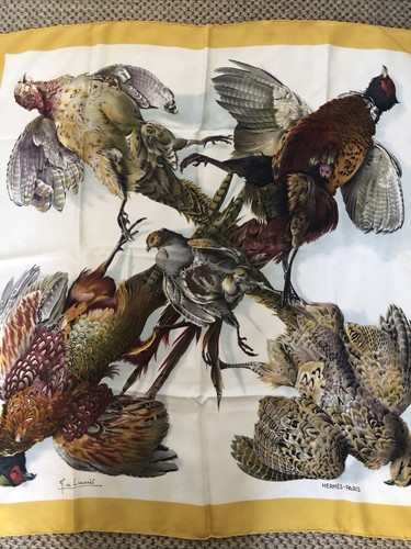 Foulard hermès rare thème - ,