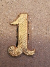 Monogramme "1" Allemand WW1