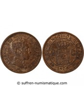 Espagne Espagne, Alfonso XIII - 2 Centimos 1905 Smv