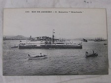 CPA BRESIL RIO DE JANEIRO O RUIZEIRO RIACHUELO CIRCA 1900 BATEAU MARINE