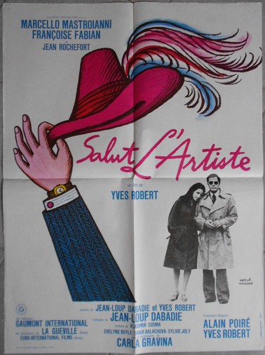 Affiche salut artiste yves - affiche,