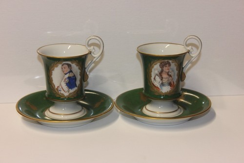 Pair demitasse napoleon - napoleon, &