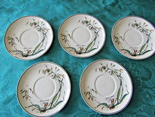 5 sous Tasses en Villeroy et Boch modèle Botanica Ø 16,7 cm