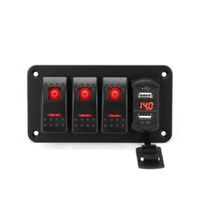 4 Gang Etanche 12V/24V Rocker