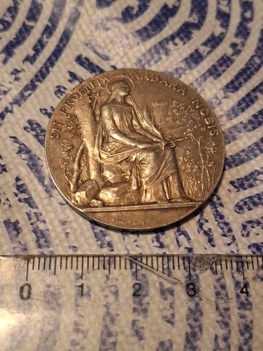 Jeton argent mines charbon - argent,