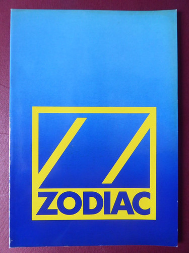 1981 brochure zodiac parachute - brochure,