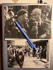 Lot 2 Photos 1942 Libération Premier Prisonnier PG POW Stalag Vichy Dieppe