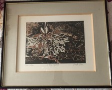 superbe gravure originale (eau Forte) De Ginette Sexer