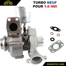 Turbo Turbocompresseur prévu