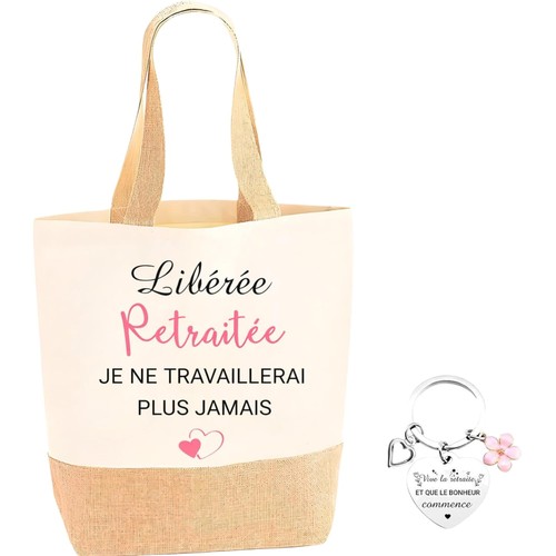Cadeau retraite femme tote - cadeau,