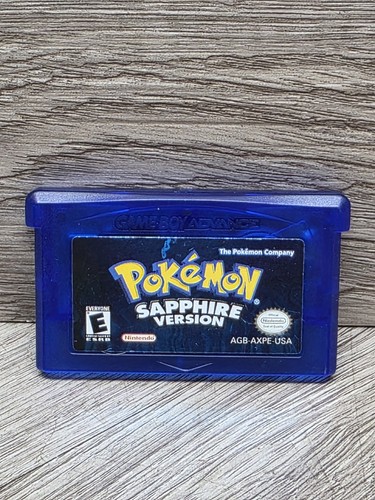 Pokemon sapphire game - sapphire,