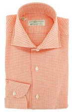 Chemise De Nuit En Lin Orange