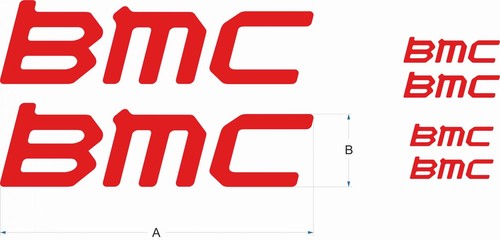 Adhésifs cadre bmc fs01 mod - adhésifs,