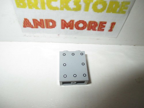 Lego panel 1x2x2 8 rivets - panel,